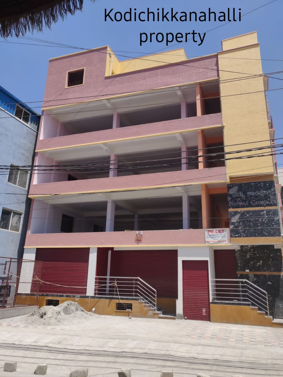  Commercial Space for Rent in Bommanahalli.